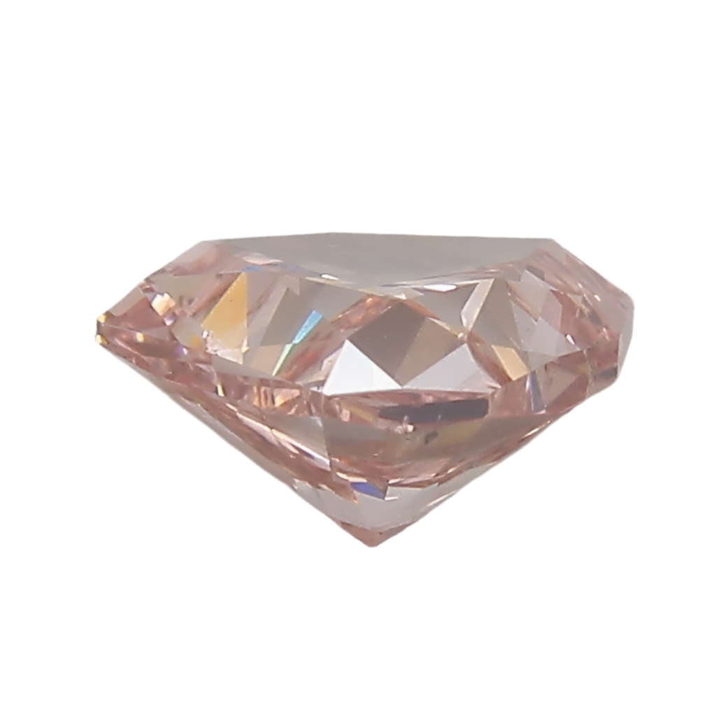 SHIELD CUT,	1.14 CARAT, FANCY ORANGY PINK, SI2	G, G MB,	GIA	5172878275