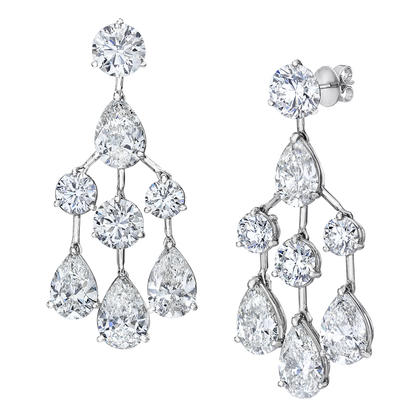 CASCADES : DIAMOND EARRINGS