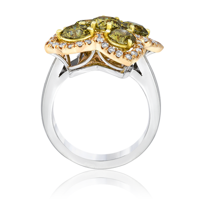 CHAMELEON DIAMOND RING, 18K