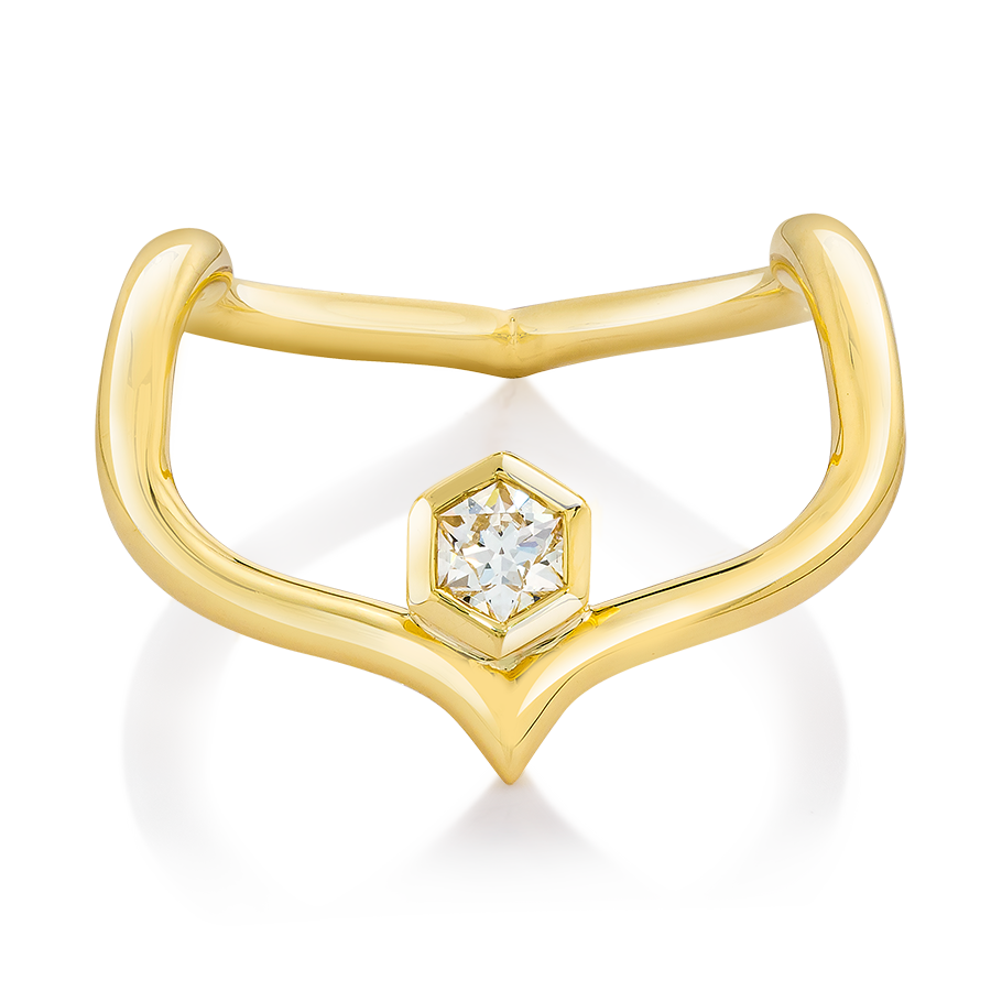 HONEYCOMB DIAMOND RING