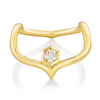 HONEYCOMB DIAMOND RING