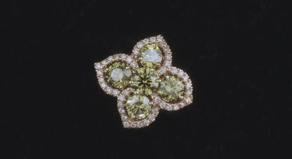 CHAMELEON DIAMOND RING, 18K